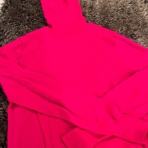 J Crew pink tissue turtleneck